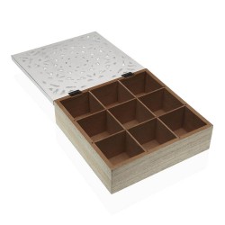 Caja de madera - Mandala 22x7cm