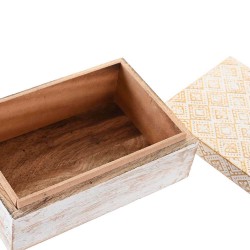 Caja madera con tapa - Joyero