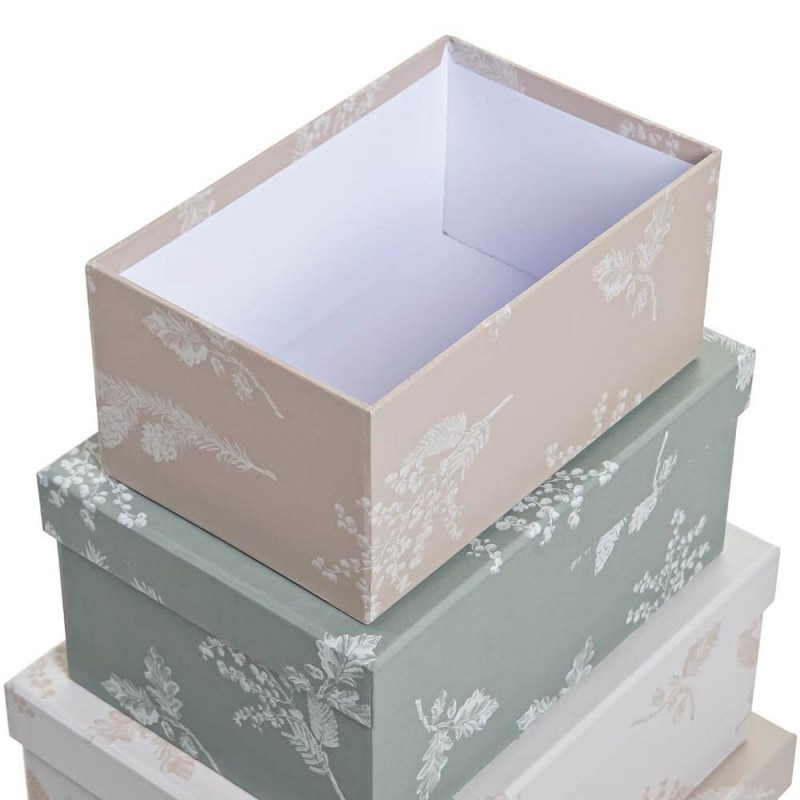 Caja Almacenaje Decorativa con Tapa cm 45x40 H.25. Para Ropa, Juguetes,  Oficina Tejido Técnico Verde. Reciclable y Fabricado en Italia -  México