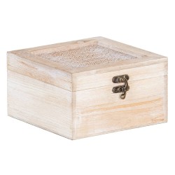 caja almacenaje - ratán 20x20x12cm