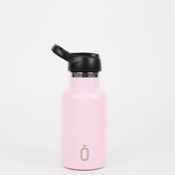 botella termica rosa
