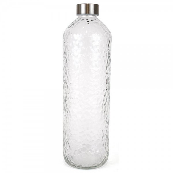 Botella para nevera 1.5L - vidrio tallado