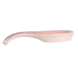 Reposa cucharas cerámica - rosa
