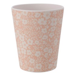 Vaso melamina florecitas +diseños