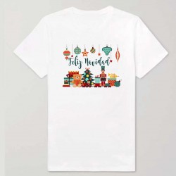 Camiseta personalizada Navidad juguetes
