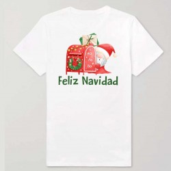 Camiseta personalizada Navidad - Buzón Papá Noel