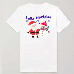 Camiseta personalizada Navidad Papá Noel