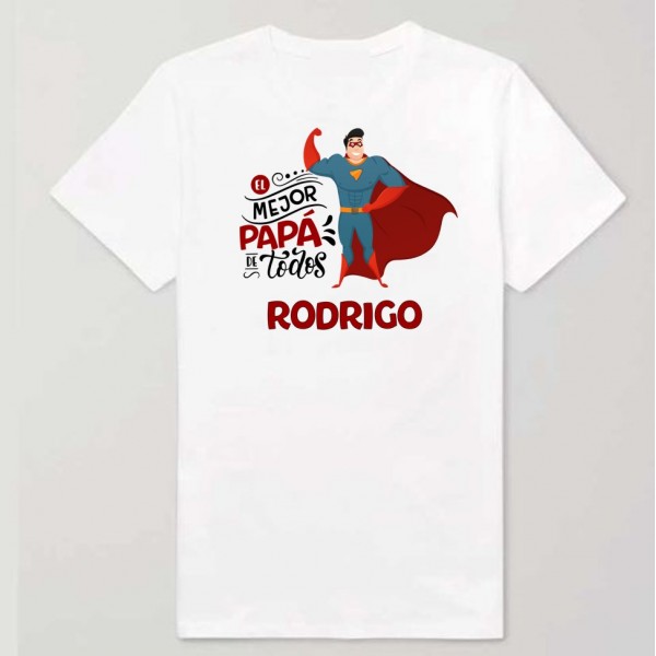 camiseta personalizada papa