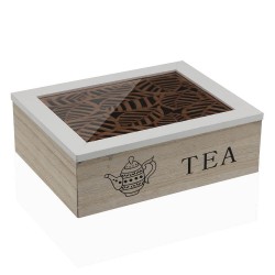 Caja de té hojas