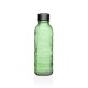 botella de cristal verde