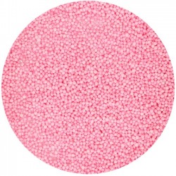 Mini perlas de azúcar rosa claro 80gr
