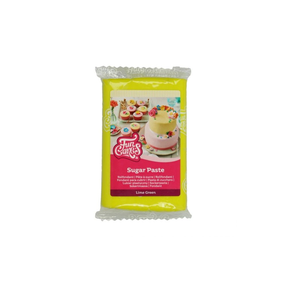 Fondant verde lima