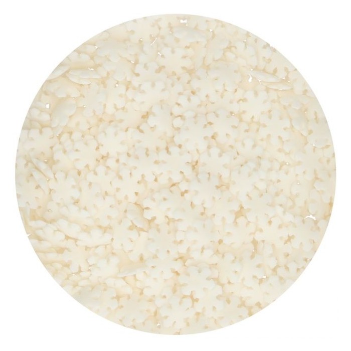 decoración azúcar copos de nieve