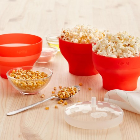 SET 2 MINI PALOMITAS ROJO