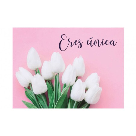 TARJETA MINI ERES UNICA