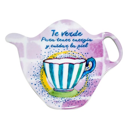 Plato bolsita de té - Tetera