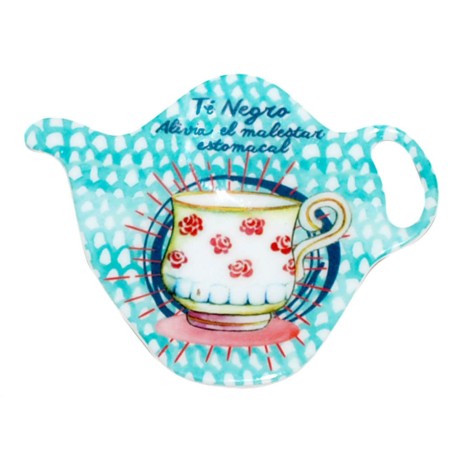 Plato bolsita de té - Tetera