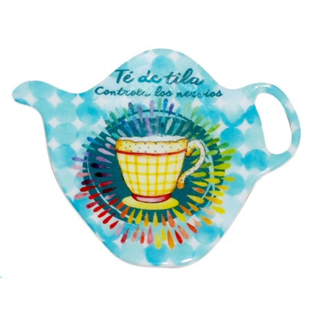 Plato bolsita de té - Tetera