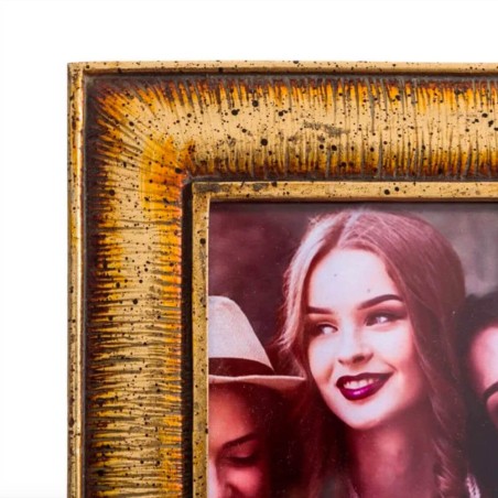 MARCO DE FOTOS 15X20CM ORO VIEJO
