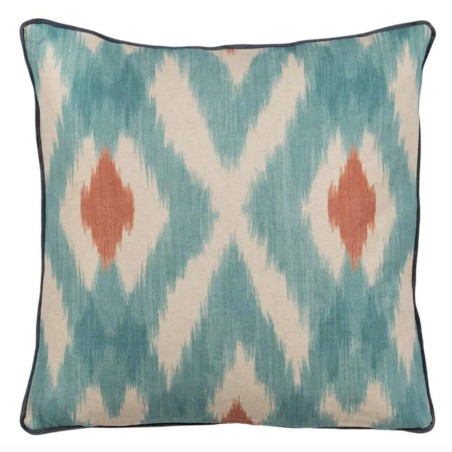 Cojín decorativo étnico - Azul 60x60cm