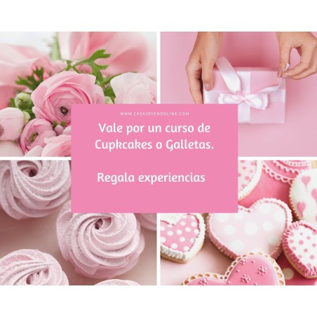 Vale Regalo Curso de Cupcakes – Casa Joven Madrid