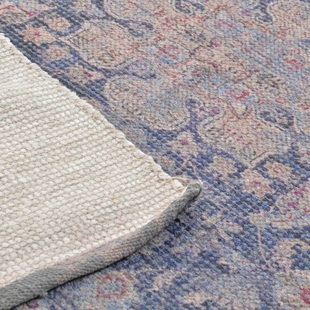 ALFOMBRA 120X180CM AZULES