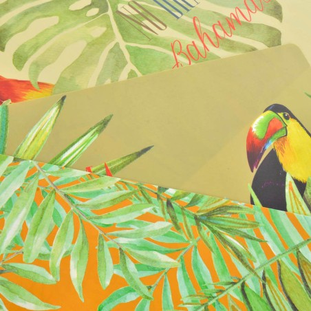 MANTEL INDIVIDUAL TROPICAL