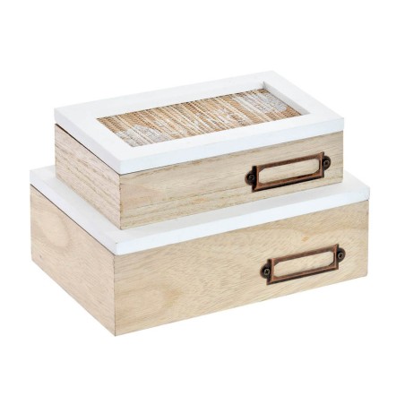 CAJA MADERA DECORADA