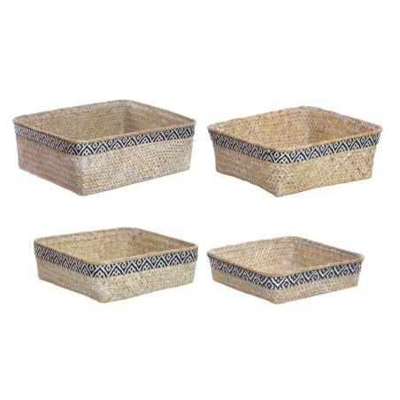 CESTA ALMACENAJE FIBRA BOHO 24X8