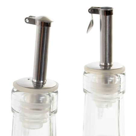 ACEITERA DE CRISTAL 6X6X31CM