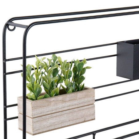 PERCHERO CON ESPEJO 28.5X6X28.5CM