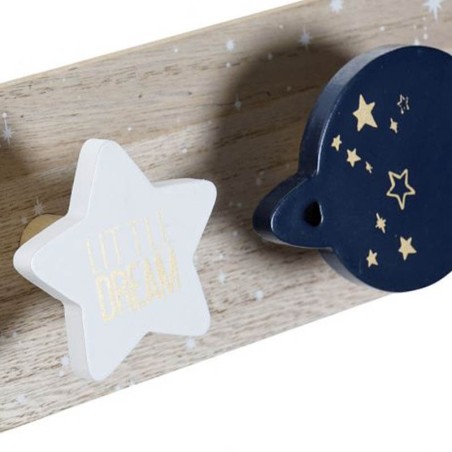 PERCHERO DE PARED 45X9X5CM PLANETA NATURAL