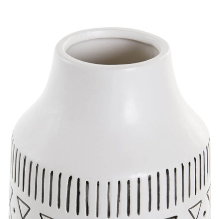 JARRON BLANCO 12.2X12.2X20.5CM PORCELANA 