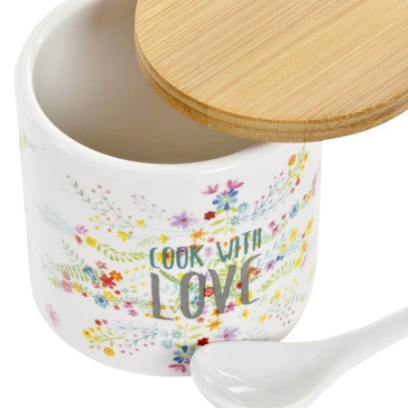 AZUCARERO CERAMICA - COOK WITH LOVE 7X7X8CM