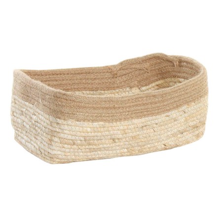 CESTO JUTE NATURAL 34X28X14CM