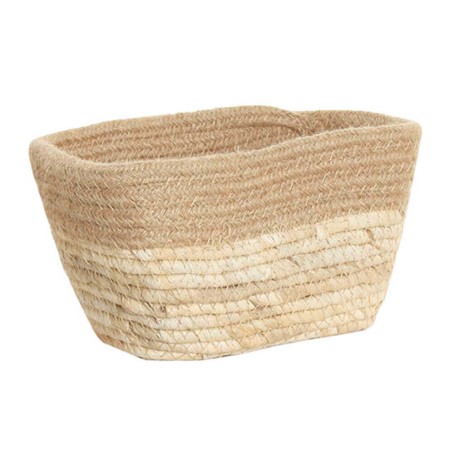 CESTO JUTE NATURAL 24X14X12CM