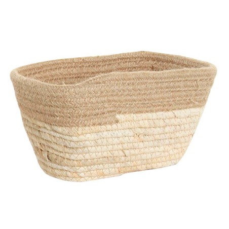 CESTO JUTE NATURAL 24X14X12CM