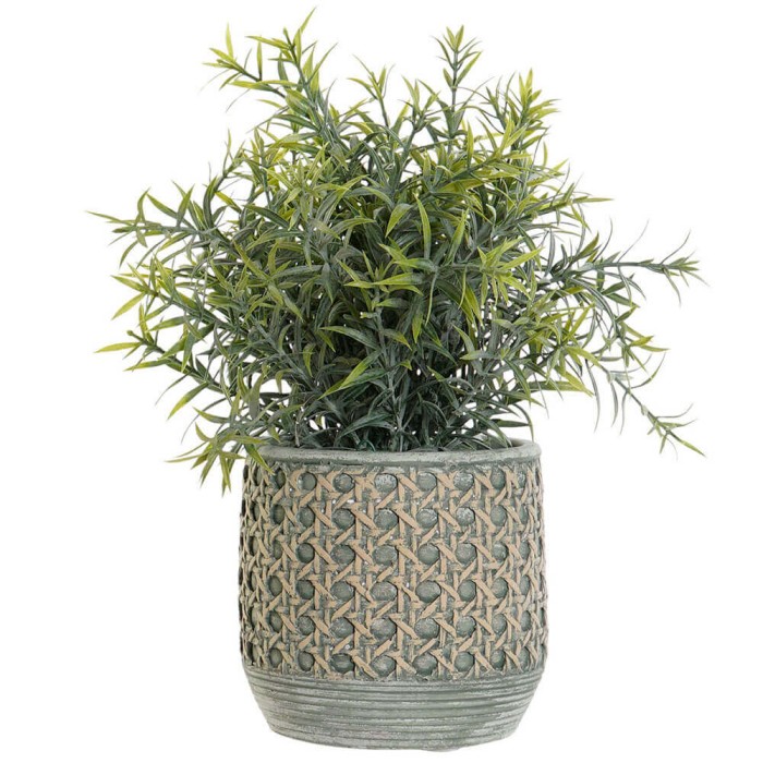 PLANTA RESINA 12X12X30CM 