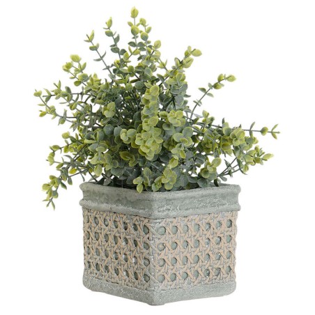 PLANTA RESINA 19X19X27CM 