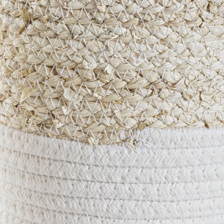 CESTO ALMACENAJE NATURAL 15X14CM