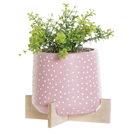 MACETA CEMENTO 16X16X21CM