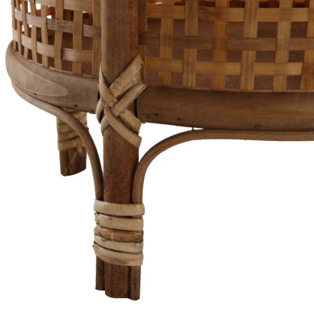 MACETERO BAMBU MARRON 25X30,5CM