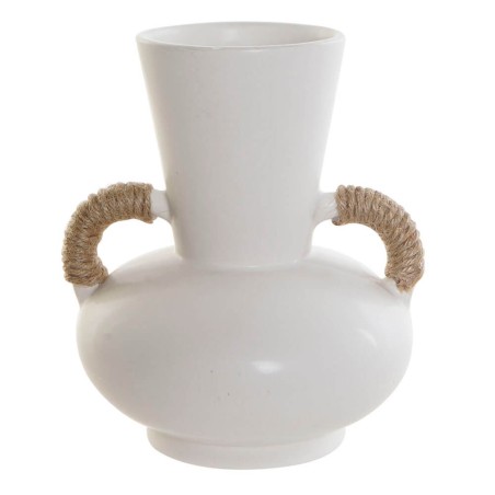 JARRON BLANCO CERAMICA 15.5X15X18.5CM