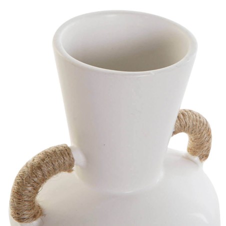 JARRON BLANCO CERAMICA 15.5X15X18.5CM