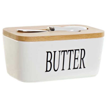 MANTEQUILLERA POCELANA BAMBU 