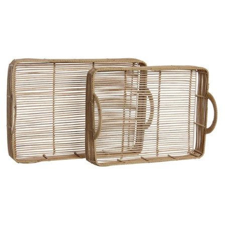 BANDEJA RATÁN RECTANGULAR 47X35X16CM