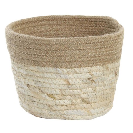 CESTO JUTE FIBRA 19X19X14CM