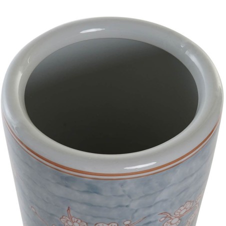 PARAGUERO FLORES AZUL 21X21X47CM