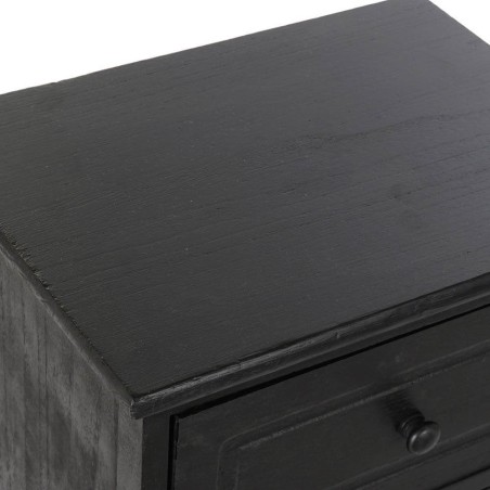 CAJONERA 3 CAJONES NEGRO 40X30X70CM 