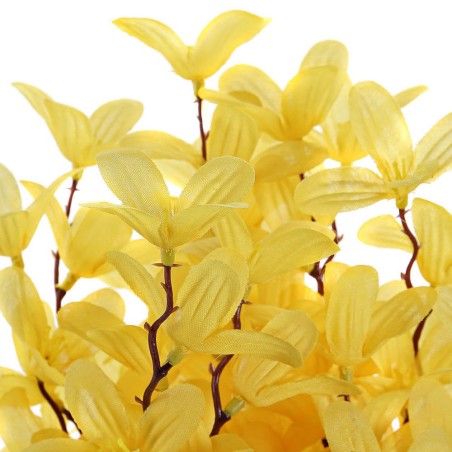 Ramo flores artificiales amarillas 37x15x15cm